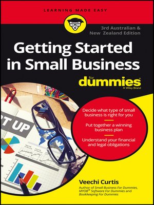 cover image of Getting Started In Small Business For Dummies--Australia and New Zealand